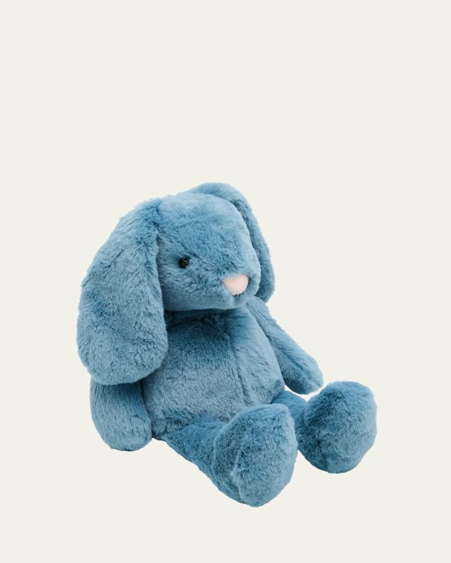 Kid's Blue Plush Bunny